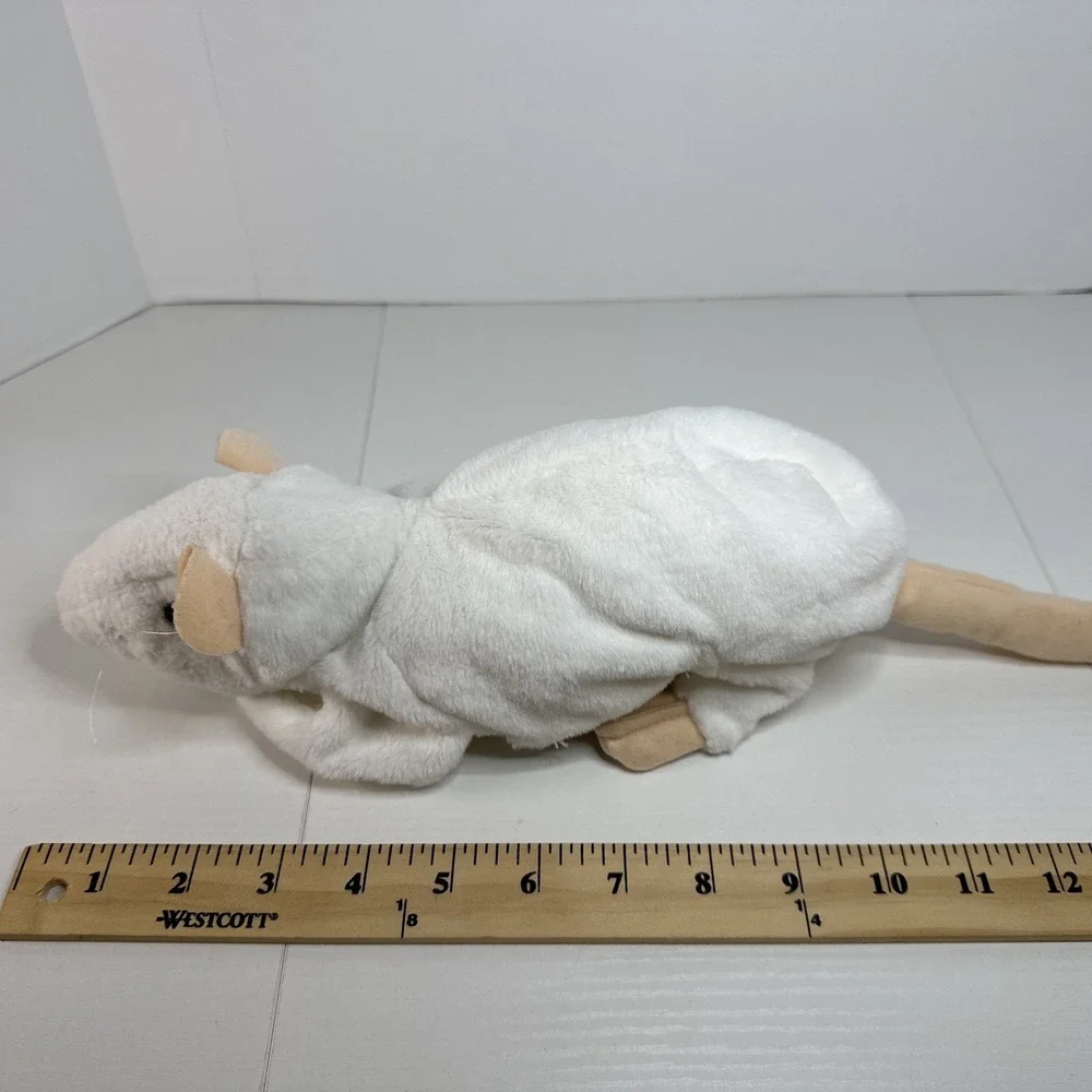 Folkmanis White Rat Hand Puppet 3038 Rare